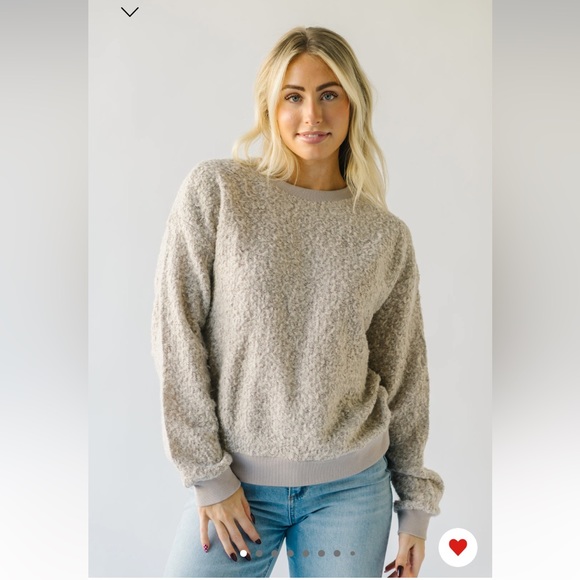 Listicle Tops - Listicle Rockport Textured Pullover